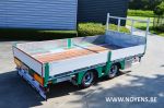 802497 trailer dieplader middenasser aanhangwagen remorque surbaissée porte engins