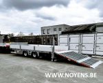 802780 containertransport dieplader aanhangwagen middenasser