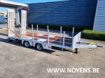 802705 middenas aanhangwagen dieplader traag verkeer